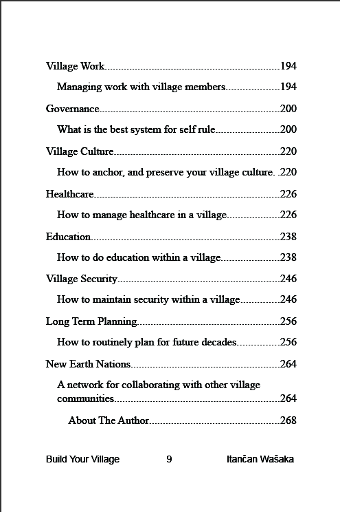 Build Your Village eBook